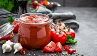 طريقة عمل صلصة الطماطم وتخزينها
