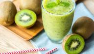 طريقة عمل عصير الكيوي