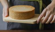 أسهل طريقة كيكة اسفنجية
