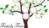 كيفية عمل شجرة العائلة