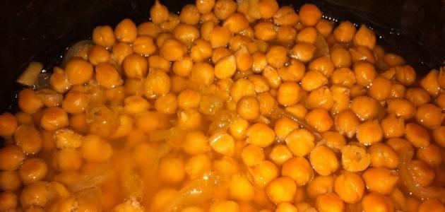 طريقة نقع الحمص