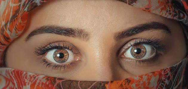 كيف أعرف شكل عيوني