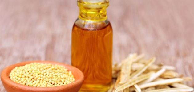 فوائد زيت الخردل للشعر الشايب