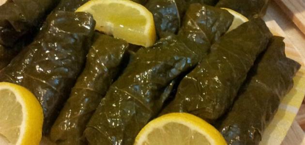 طريقة عمل ورق العنب في قدر الضغط