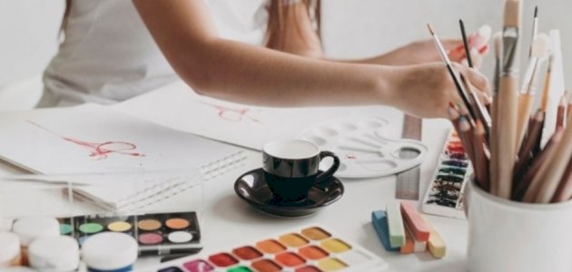 كيف أتعلم الرسم بالالوان المائية