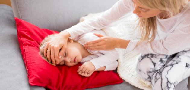 كيف اعرف ان طفلي مريض