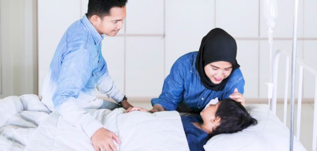 دعاء ارتفاع درجة حرارة الجسم