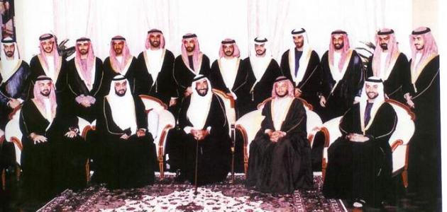 كم عدد ابناء الشيخ زايد