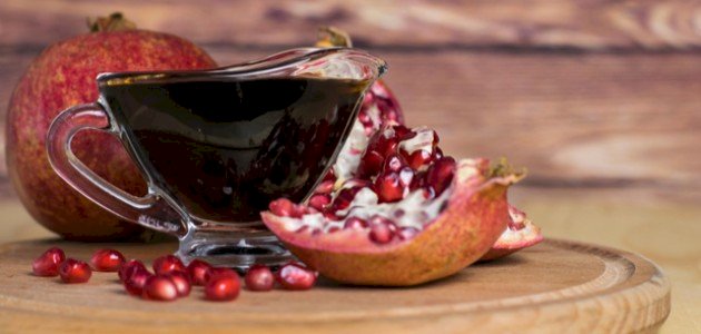 صنع دبس الرمان