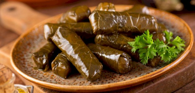 طريقة لف ورق العنب صغير