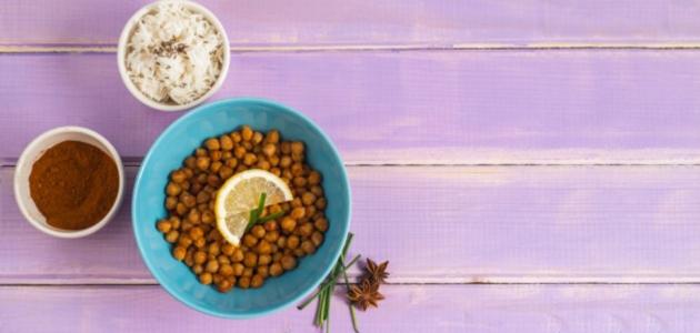 طريقة عمل رز بالحمص