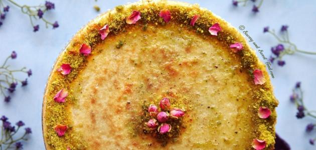 طريقة عمل حلى تشيز البسبوسه
