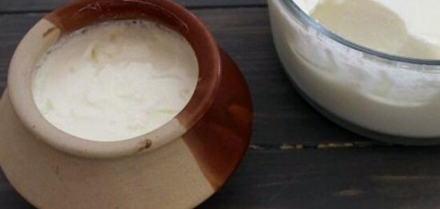 طريقة عمل اللبن في البيت