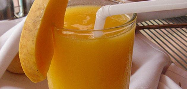 طريقة عمل عصير المانجو