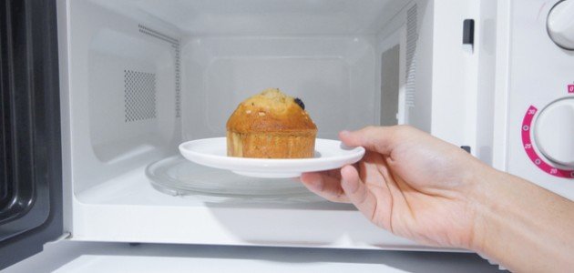 طريقة عمل كب كيك بالميكرويف