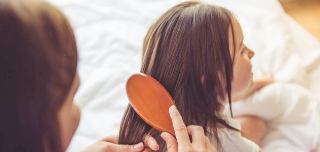 علاج تقصف الشعر عند الأطفال