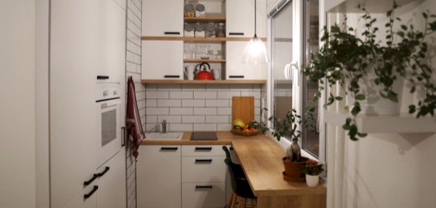 أفكار لمطبخ صغير