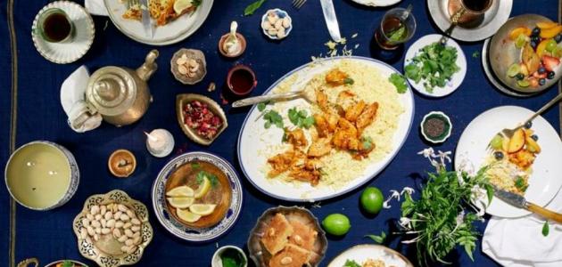 أنواع الطبخ في رمضان