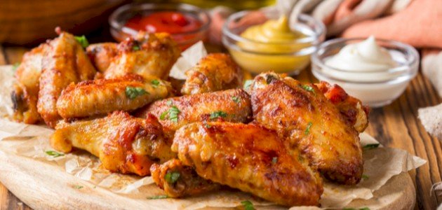 طريقة عمل أجنحة الدجاج