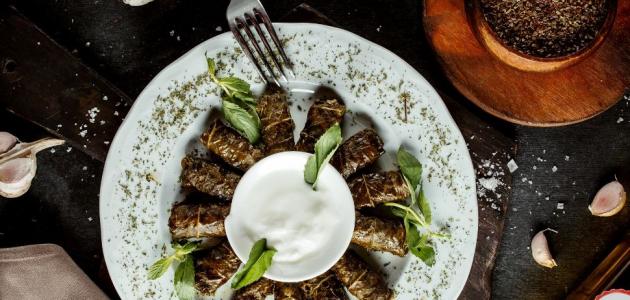طريقة عمل صوص ورق العنب