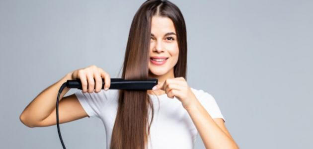 طريقة عمل مكواة الشعر