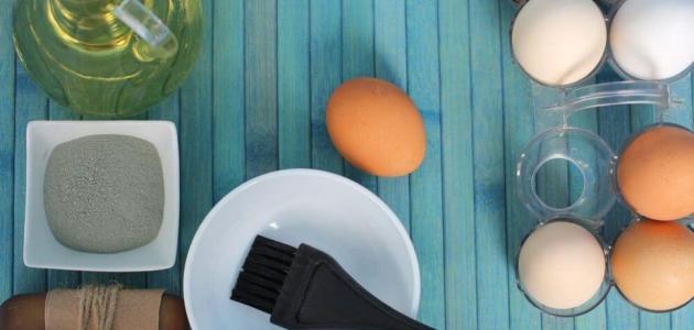 وصفة صفار البيض للشعر