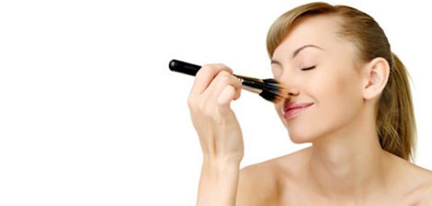 طرق تصغير الأنف بالمكياج