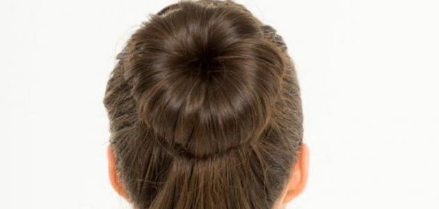 طريقة تسريحة الدونات