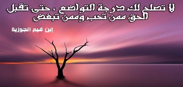 حديث من تواضع لله رفعه